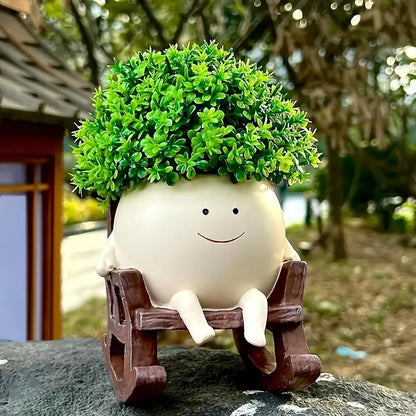 🎁Hot Sale Promotion 49% OFF🔥 Smily Face Garden Planter Pot