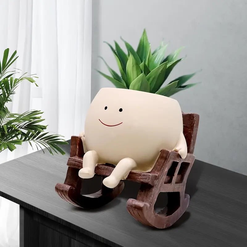 🎁Hot Sale Promotion 49% OFF🔥 Smily Face Garden Planter Pot