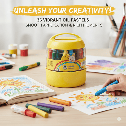 Jumbo Silky Crayons for Toddlers Easy Grip Crayons