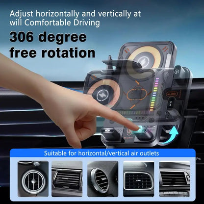 2026 New Cool Car Wireless Fast Charging Holder