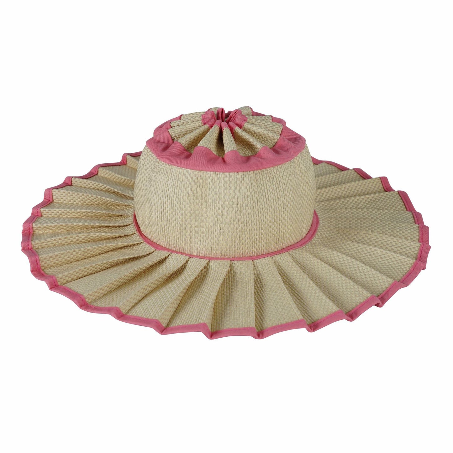 👒Portable Foldable Wide Brim Sun Protection Straw Hat