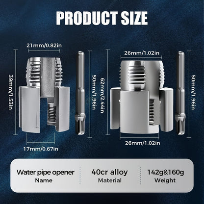 Integrated Internal & External Pipe Threading Tool