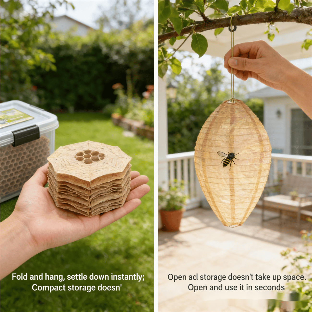 🔥Hot Sale 49% off🌟🐝Wasp Deterrent Hive