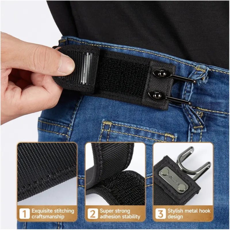 LAST DAY 49% OFF🔥 Tactical Metal Hook Elastic Belt