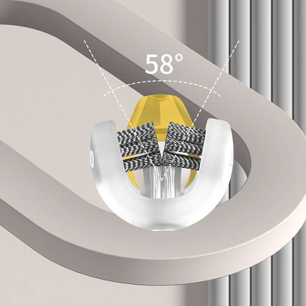 Premium Soft Bristle 3-Sided Toothbrush
