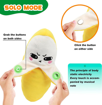 Musical Banana Piano Plush: Interactive Early Learning Toy