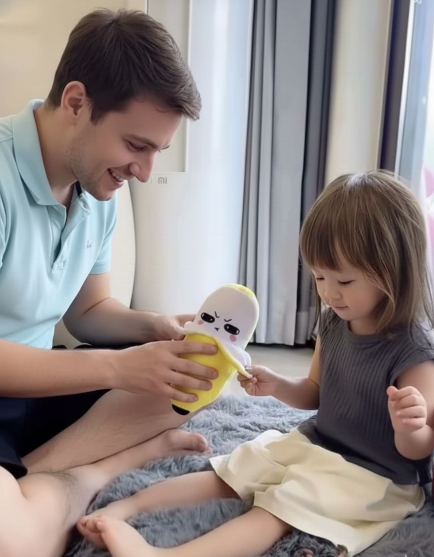 Musical Banana Piano Plush: Interactive Early Learning Toy