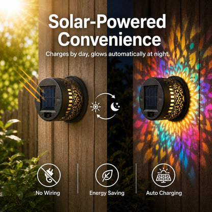 ☀️ Solar Mandala Light for Garden & Patio