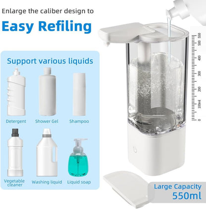 Automatic display sensor soap dispenser