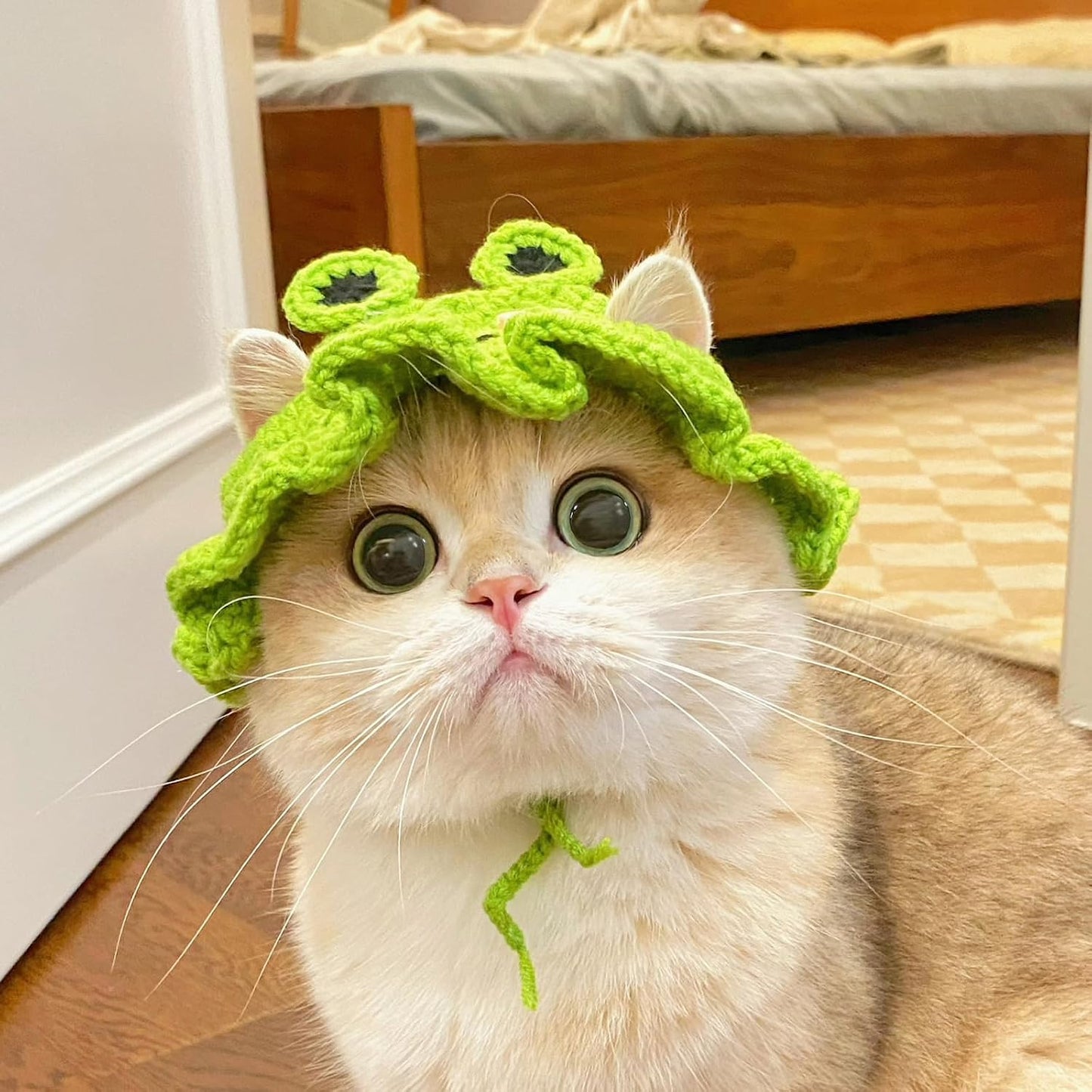 Crochet Cat Hat & Cute, Soft