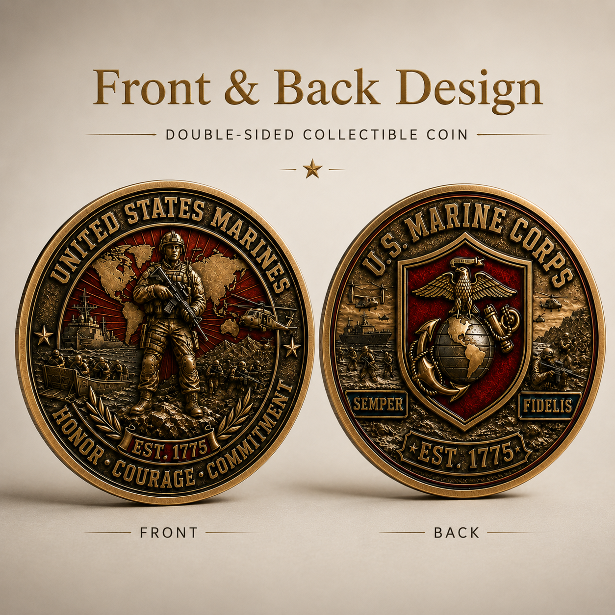 Marine Corps Commemorative Coin