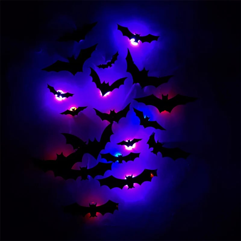 🦇 GlowWing LED Bat Halloween Decorations