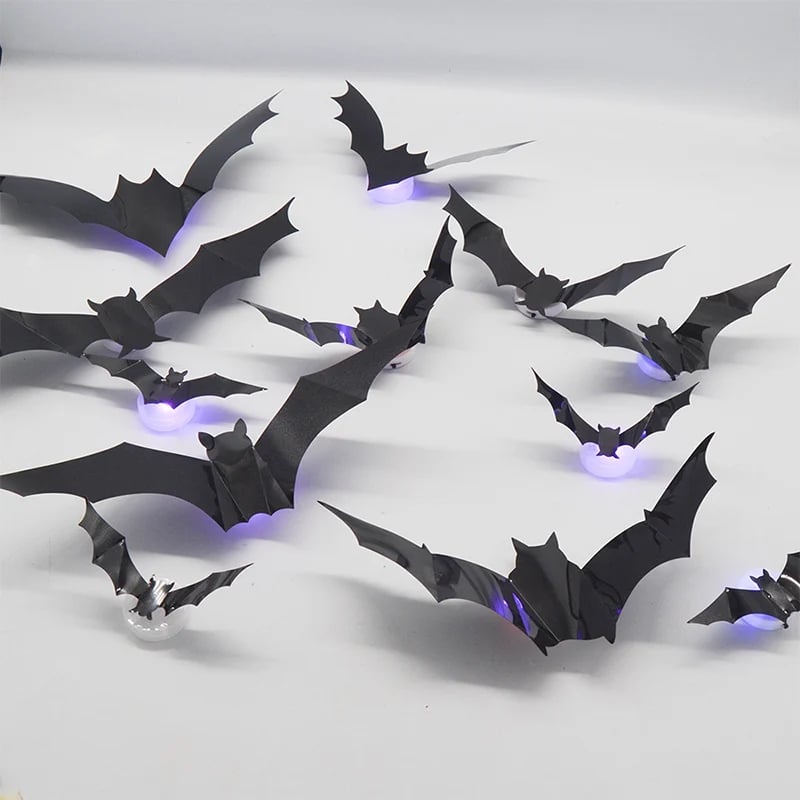 🦇 GlowWing LED Bat Halloween Decorations