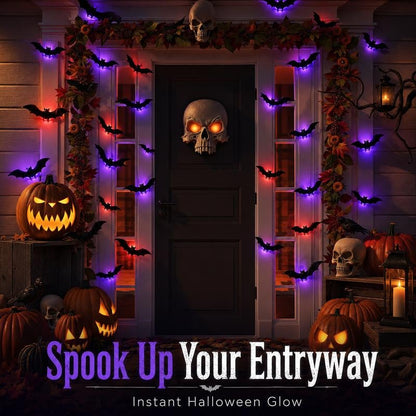 🦇 GlowWing LED Bat Halloween Decorations