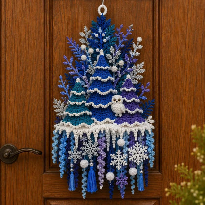 🧶 DIY Seasonal 3D Crochet Door Hanger Kit Collection | Coordinated Yarn, Filling, Accessories & Step-by-Step Instructions Included 💕