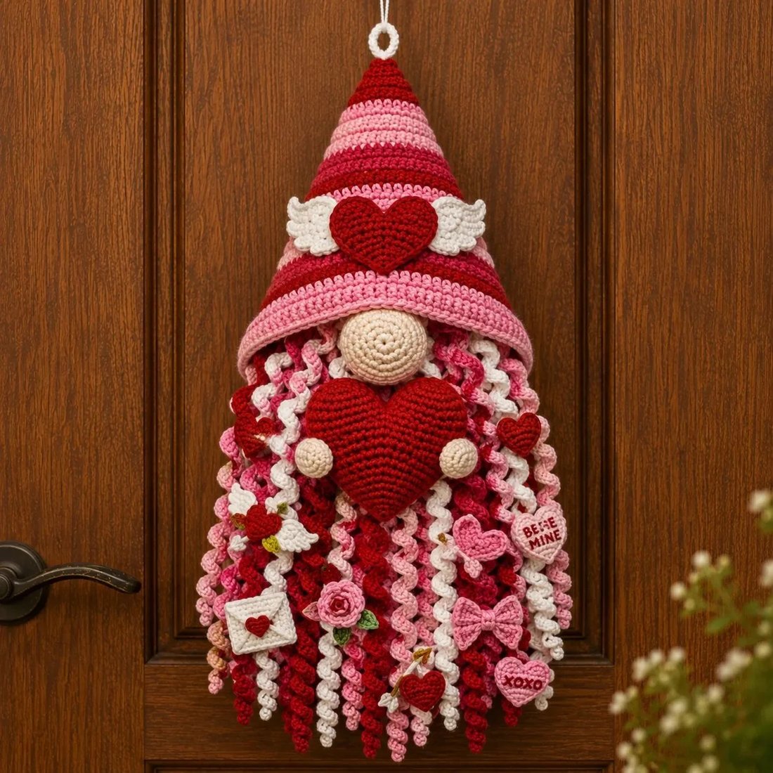 🧶 DIY Seasonal 3D Crochet Door Hanger Kit Collection | Coordinated Yarn, Filling, Accessories & Step-by-Step Instructions Included 💕