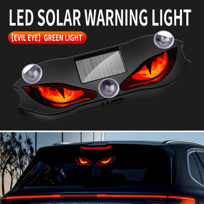 Solar Devil Eye LED Warning Light🎁（Automatically light-sensitive）