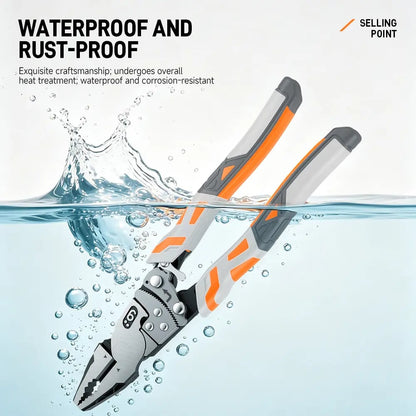 9-Inch Industrial Ratchet Self-Locking Pliers