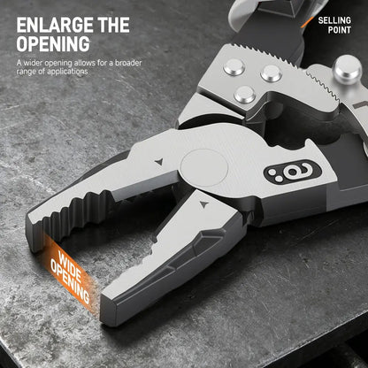 9-Inch Industrial Ratchet Self-Locking Pliers