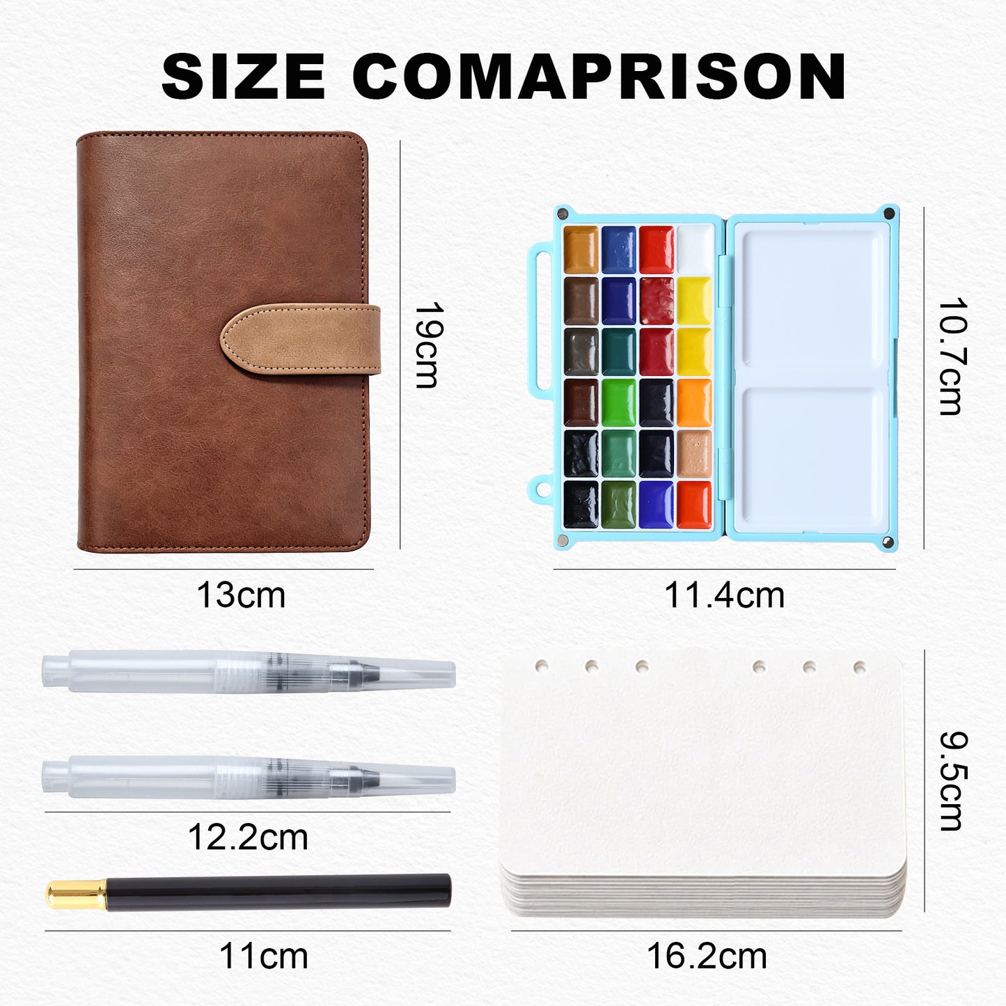 🎨Portable Travel Watercolour Paint Set