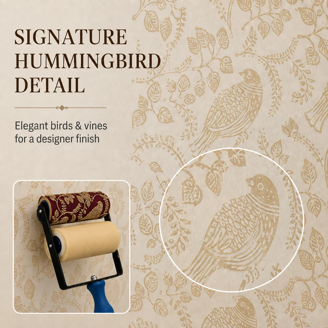 🏡Decorative Wall Texture Roller🐦