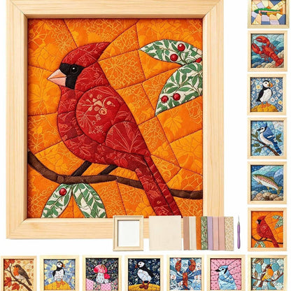🧡No-Sew Fabric Art DIY Kit🎁Buy 3 Get 1 FREE — Add Any 4 Pcs To Cart🎉