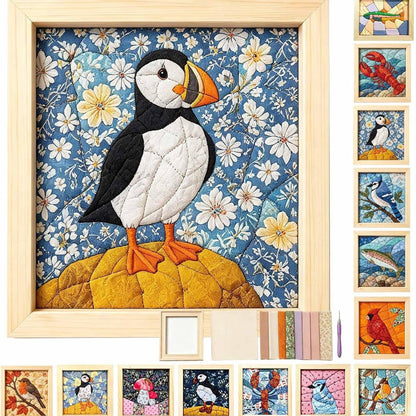 🧡No-Sew Fabric Art DIY Kit🎁Buy 3 Get 1 FREE — Add Any 4 Pcs To Cart🎉