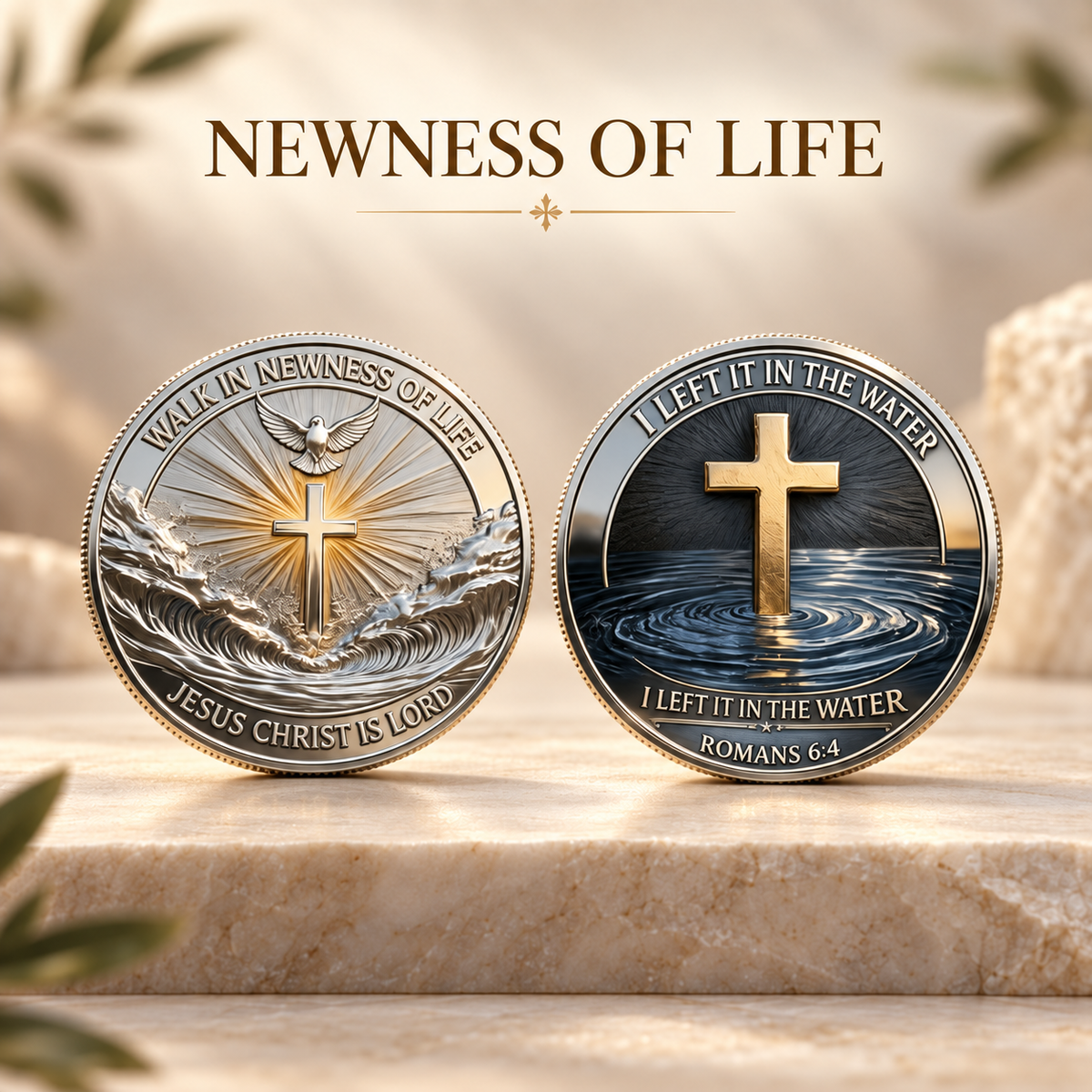 Faith Keepsake Coint🎁Buy 2 Get 1 FREE — Add Any 3 Pcs To Cart🎉
