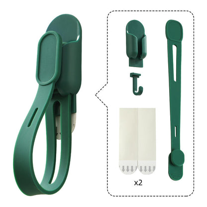 🎄Rugged, Durable, Versatile✨ 6PCS Christmas Silicone Garland Hangers