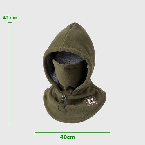 One-Piece Warm Mask Hat – Full Coverage for Cold Days!