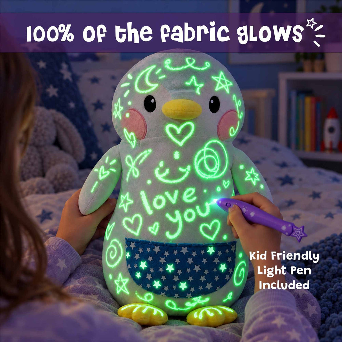 Draw & Glow Bedtime Plush