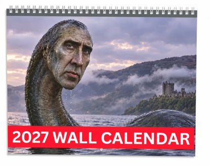 😂 2027 Cryptid Calendar – 12 Months of Legendary Weirdness!