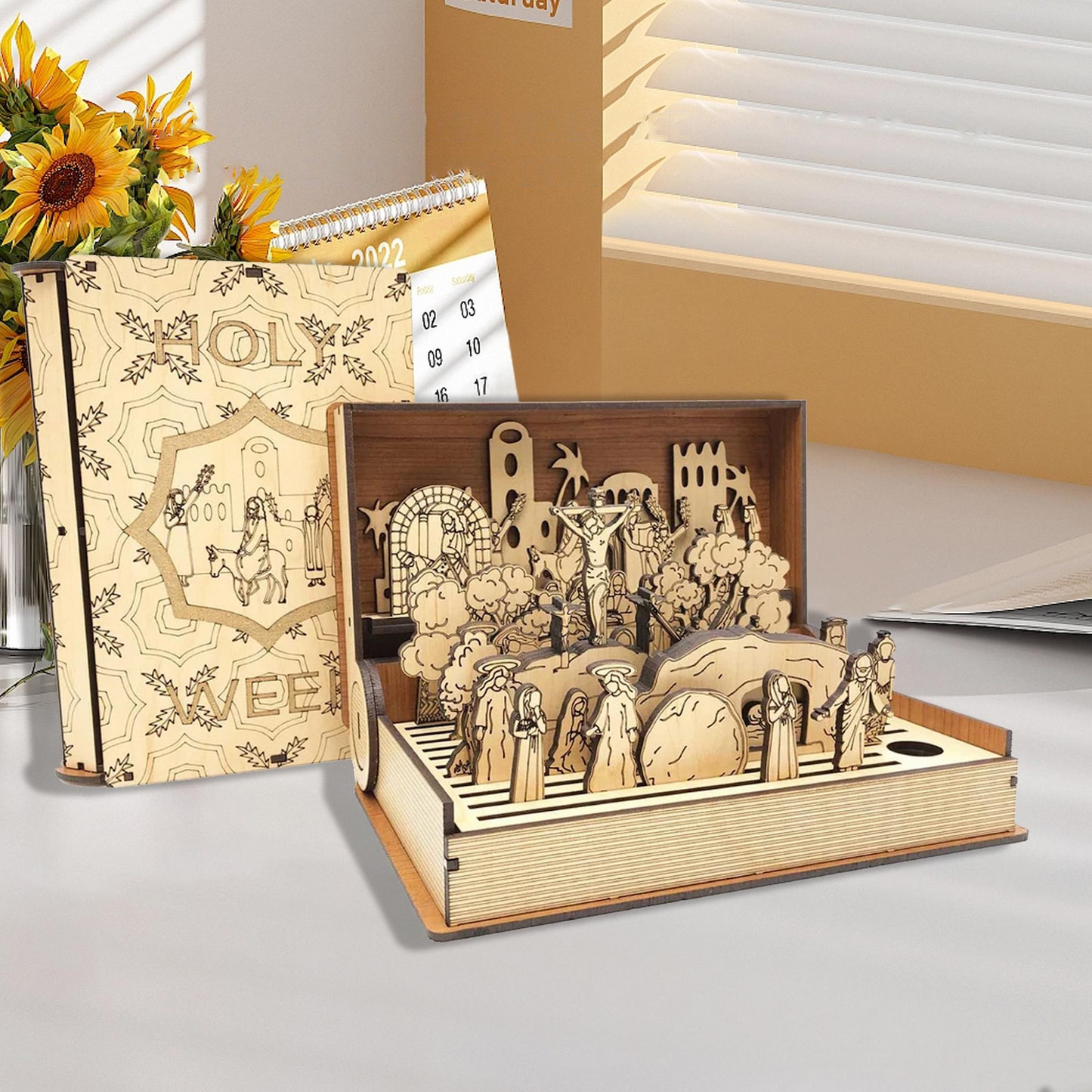 Easter Pre-sale 49%OFF🔥Easter Story Telling Wood Display