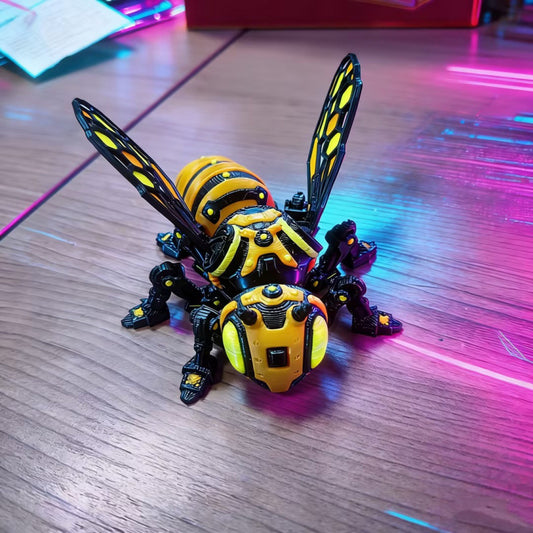 Mecha Sci-Fi Series🔥3D Printed Articulating Cyber Bee