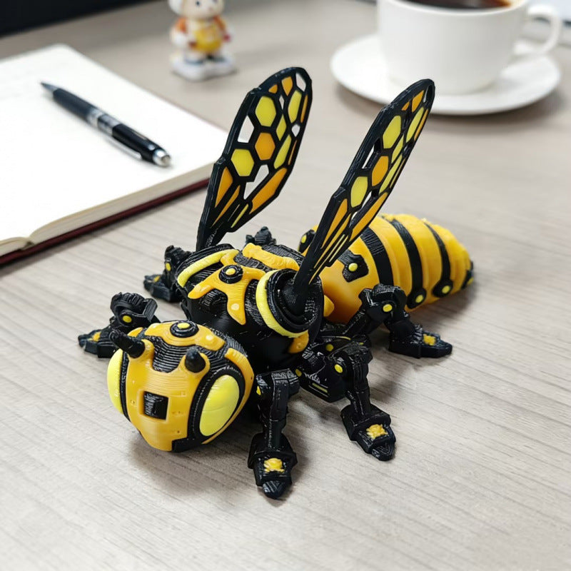Mecha Sci-Fi Series🔥3D Printed Articulating Cyber Bee