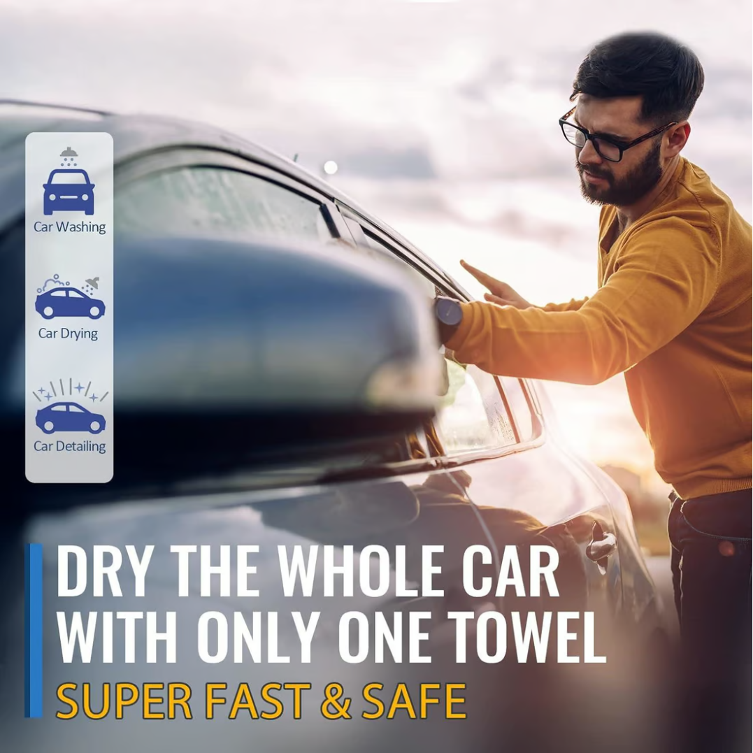 Ultra-Absorbent Car Drying Towel