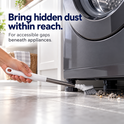 Extendable Crevice Gap Cleaning Brush