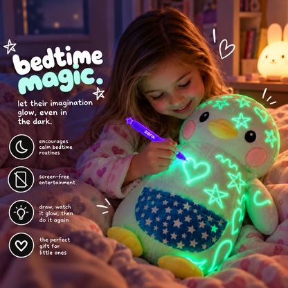 Draw & Glow Bedtime Plush