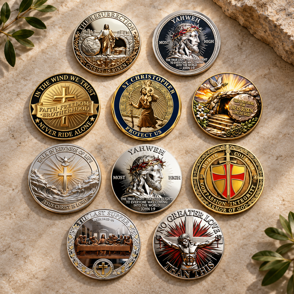 Faith Keepsake Coint🎁Buy 2 Get 1 FREE — Add Any 3 Pcs To Cart🎉