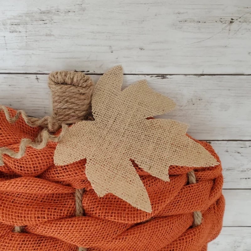 🍁Handmade Fall Pumpkin Wreath🎃