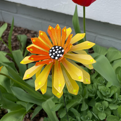 🔥Metal Flower Garden Stakes Set