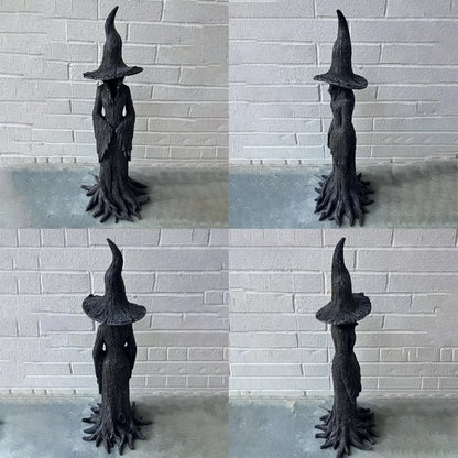 🔥LAST DAY 49% OFF - ❤️‍🔥🧙‍♀️Hand-Painted Enchanting Witch Statue: The Guardian of Your Home