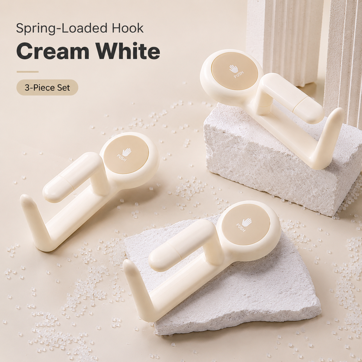 🎅Christmas Spring-Lock Décor Hook🎀