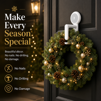 🎅Christmas Spring-Lock Décor Hook🎀