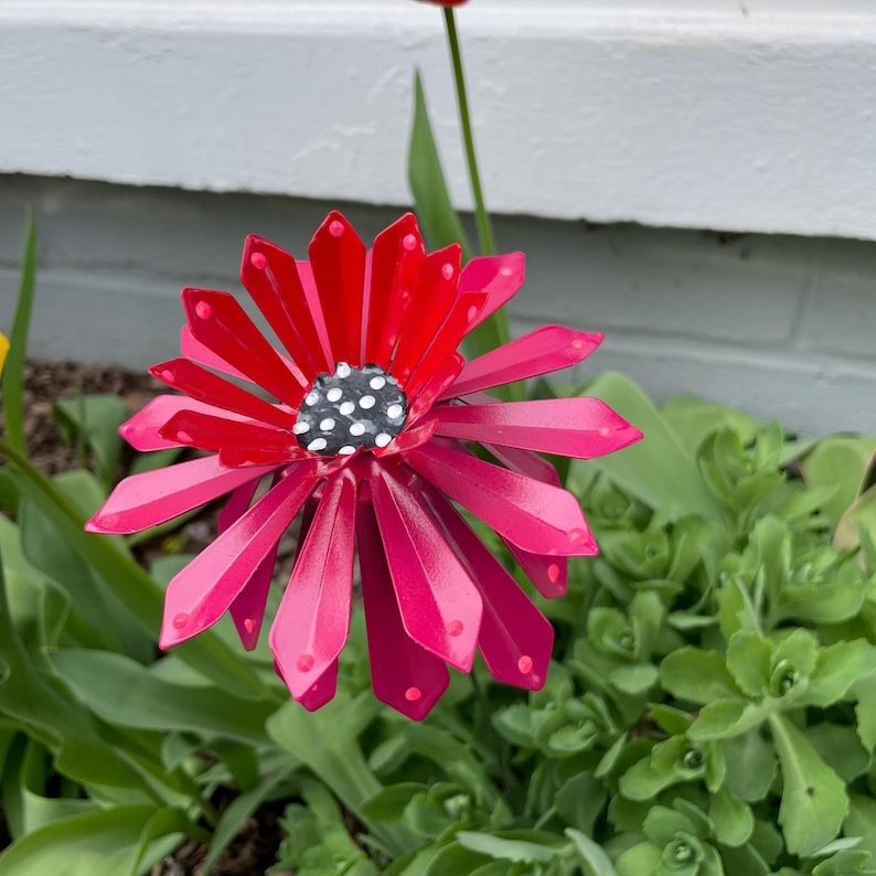🔥Metal Flower Garden Stakes Set